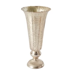 6.5'' X 14’'H LITA VASE CHAMPAGNE (AD)