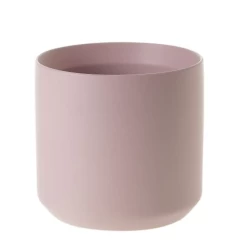 6.75”H X 7” PINK KENDALL POT COLLECTION (AD)