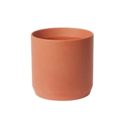 6.75”H X 7” TERRACOTTA CERAMIC KENDALL VASSE/POT