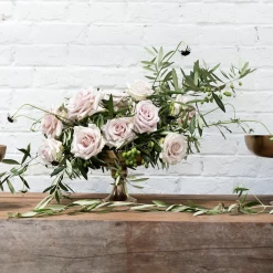 6.75"H X 7.75" COPPER METAL VIENNA COMPOTE -Home Decor Store accent decor 675h x 775 copper metal vienna compot 2