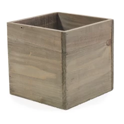 7β X7β X 7β NATURAL WOODLAND PLANTER CUBE