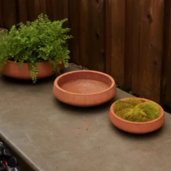 8”H X 22” BURNT ORANGE NEWPORT BOWL TERRACOTTA -Home Decor Store accent decor 8h x 22 burnt orange newport bowl ter 2