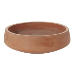 8”H X 22” BURNT ORANGE NEWPORT BOWL TERRACOTTA