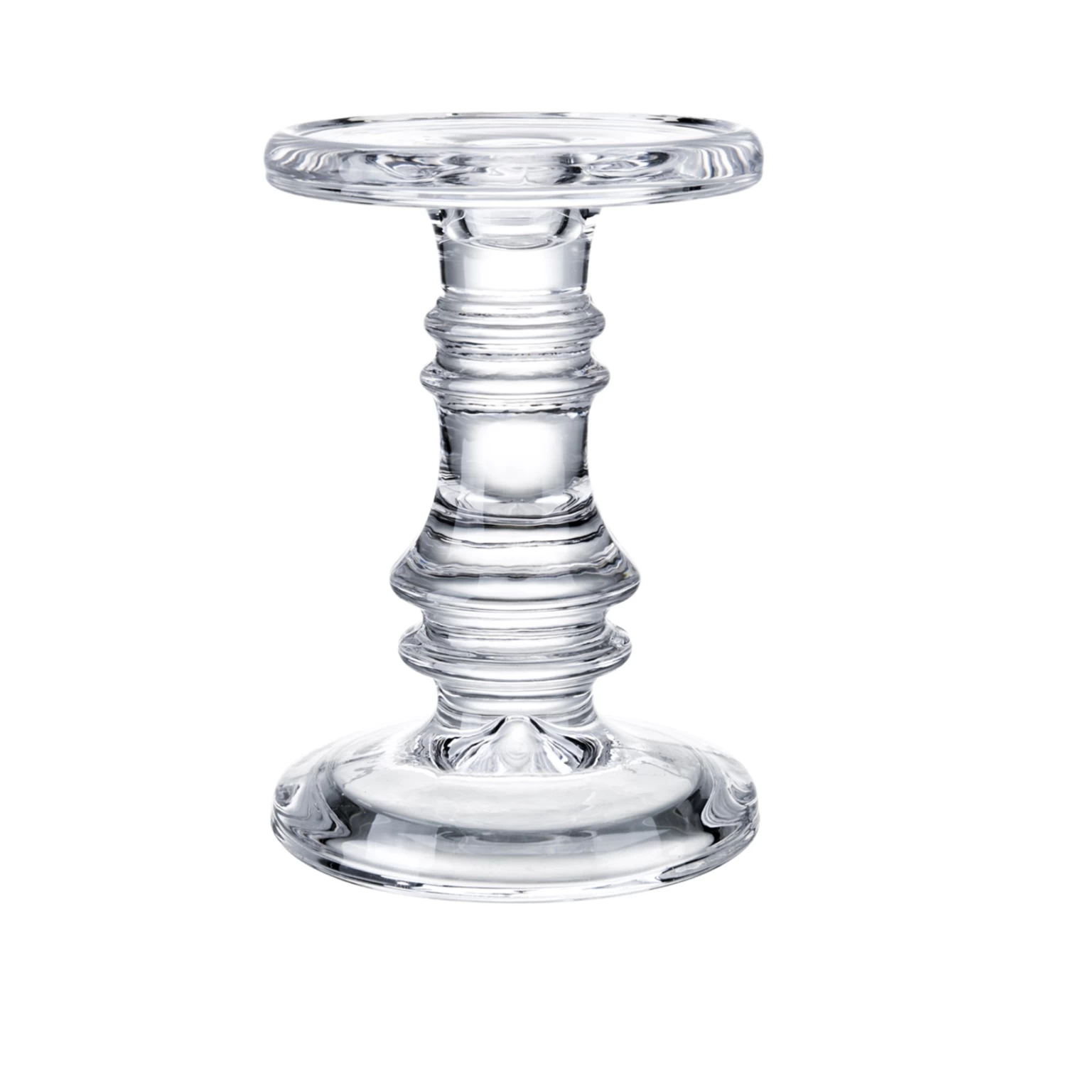 H3.5"/4.5"/6.5" D4.5" CANDLESTICK Sold By The Set 2 H3.5"/4.5"/6.5" D4.5" CANDLESTICK Sold By The Set - Image 2