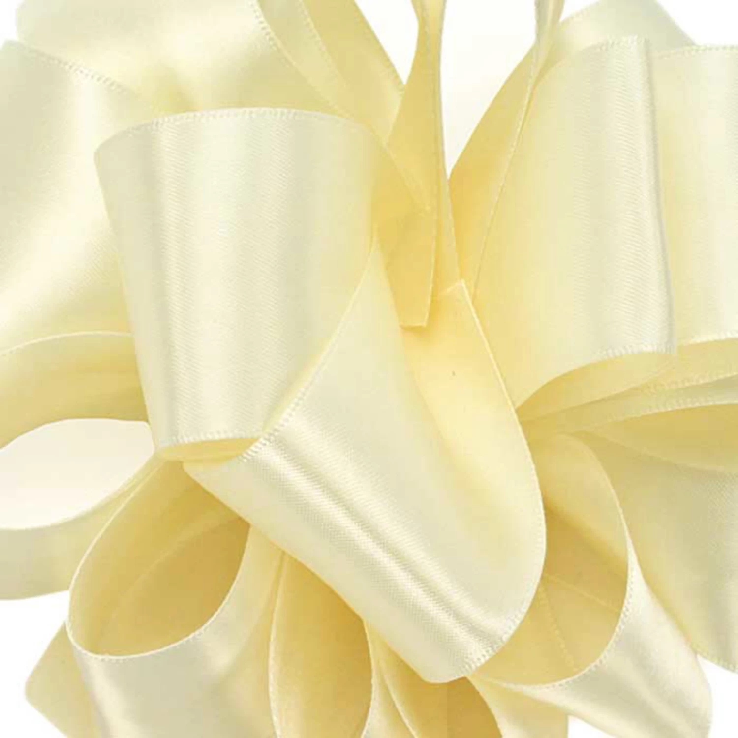 IVORY #9, 50 YDS DOUBLE FACE RIBBON 1 IVORY #9, 50 YDS DOUBLE FACE RIBBON