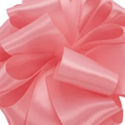 PINK 50 YD #9 DOUBLE FACE RIBBON